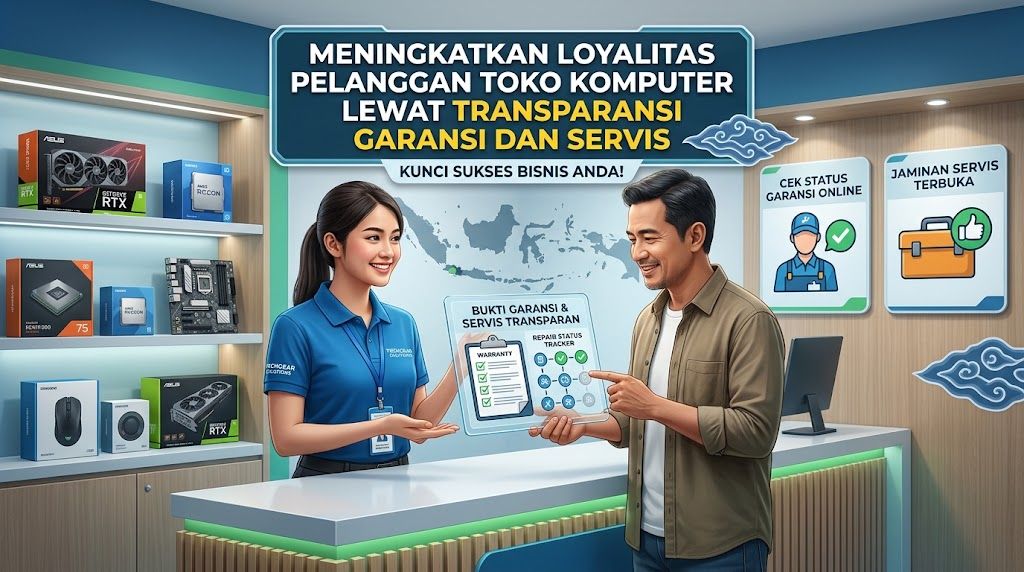Meningkatkan Loyalitas Pelanggan Toko Komputer Lewat Transparansi Garansi dan Servis