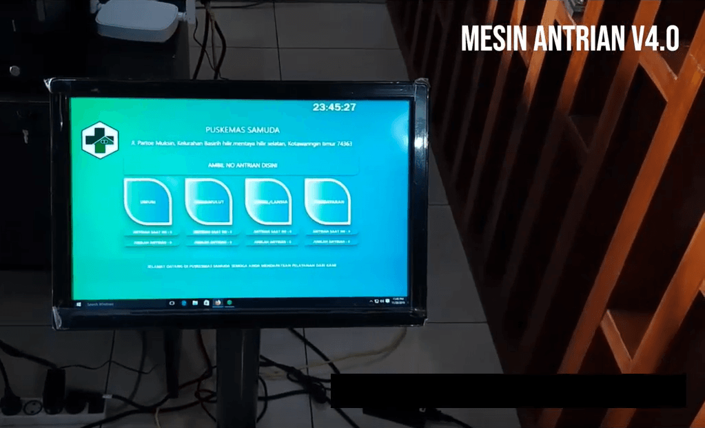 Jual Mesin Antrian Paket Lengkap