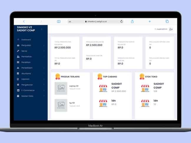 Aplikasi Service Komputer Berbasis Web yang Aman dan Handal