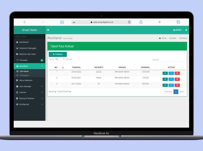 Software Manajemen Restoran Terbaik dan Berkualitas
