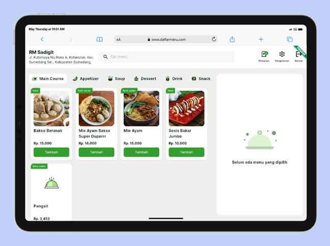 Inovasi Terbaru di Dunia Restoran: Software Daftar Menu yang Bikin Hidup Lebih Mudah