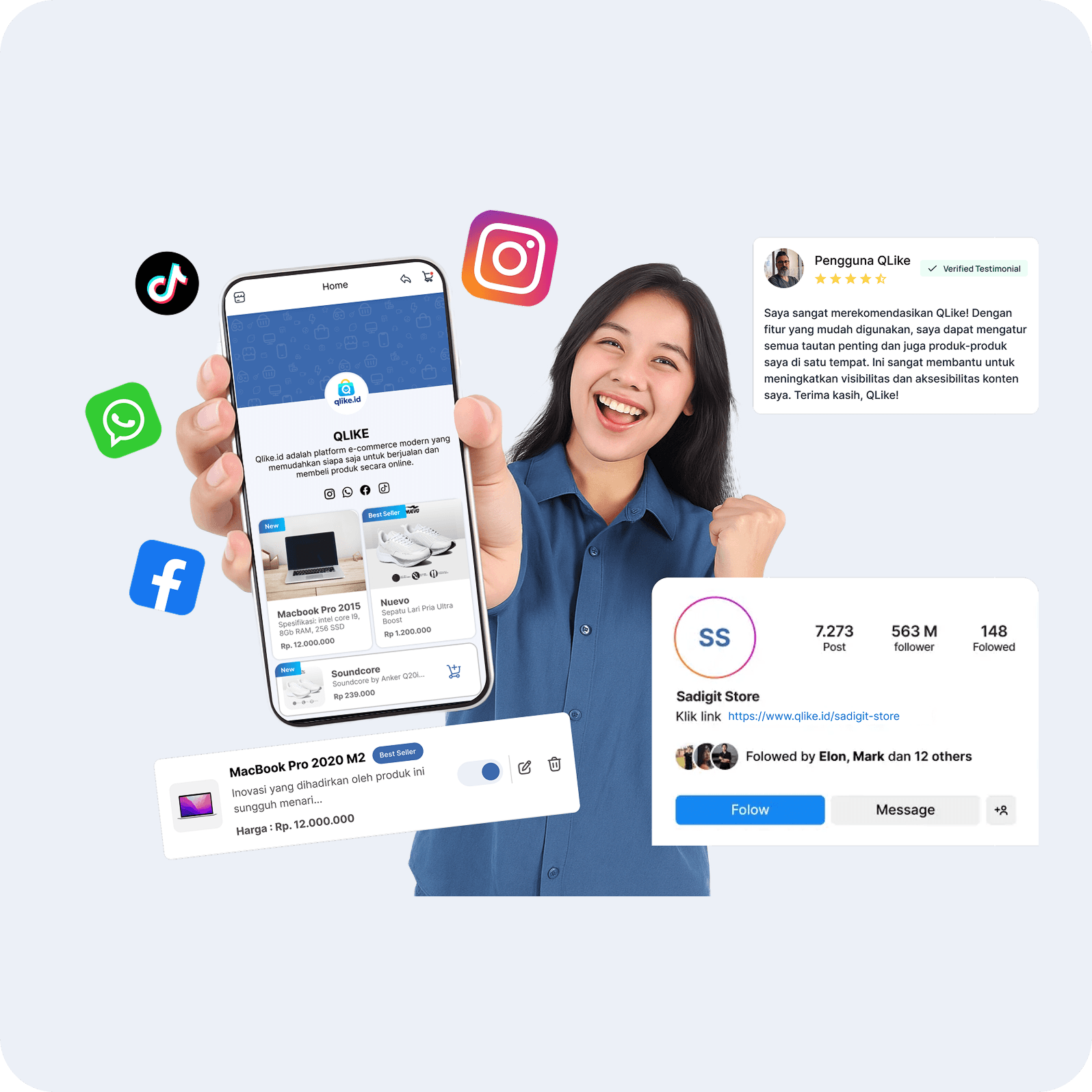 Panduan Lengkap Daftar Toko Online di Aplikasi Qlike Secara Gratis