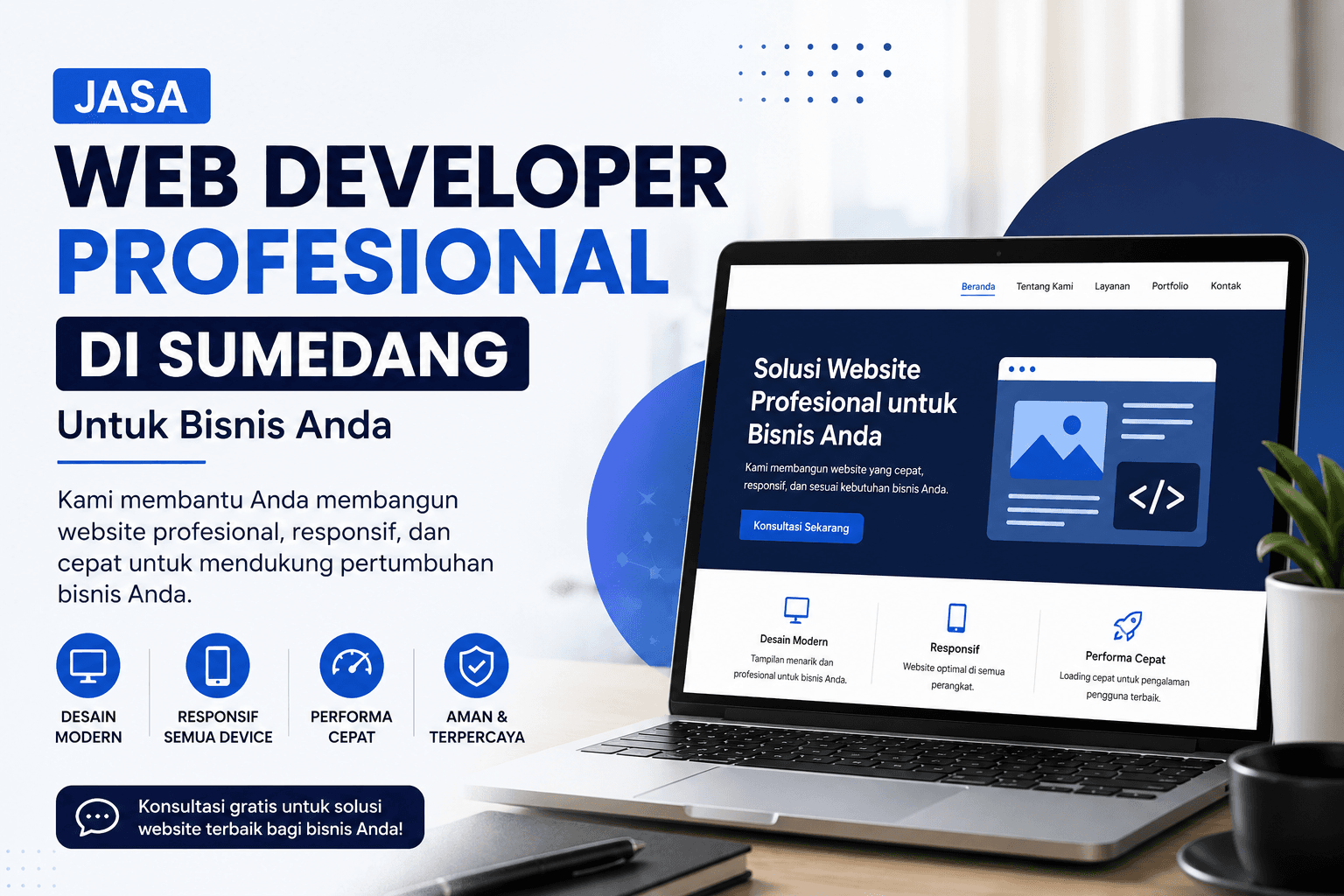 Jasa Web Developer Profesional di Sumedang untuk Bisnis Anda