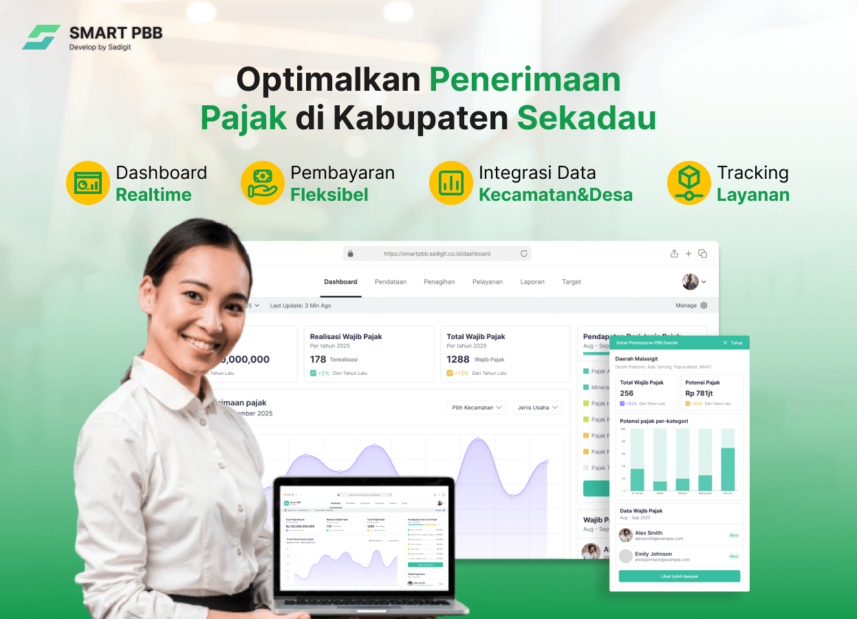 Jasa Aplikasi Smart PBB Kabupaten Sekadau